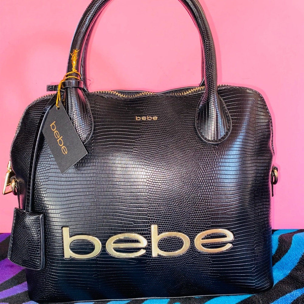 NWT Black BEBE Bag